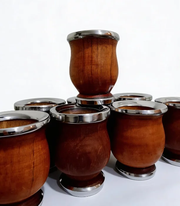 Mate de Algarrobo con Virola de Acero