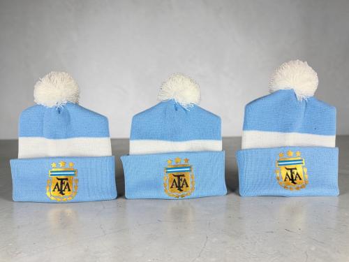 Gorro de Lana Niño Argentina Andy (hasta 4/5 Años) Pack X 6
