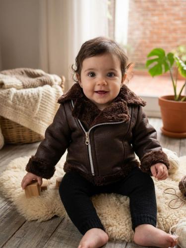 Camperas Bebé con Peluche