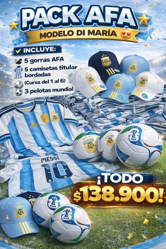 Pack Afa Modelo Di Maria