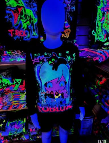 Remeras Manga Larga Lina Roblox Brillan