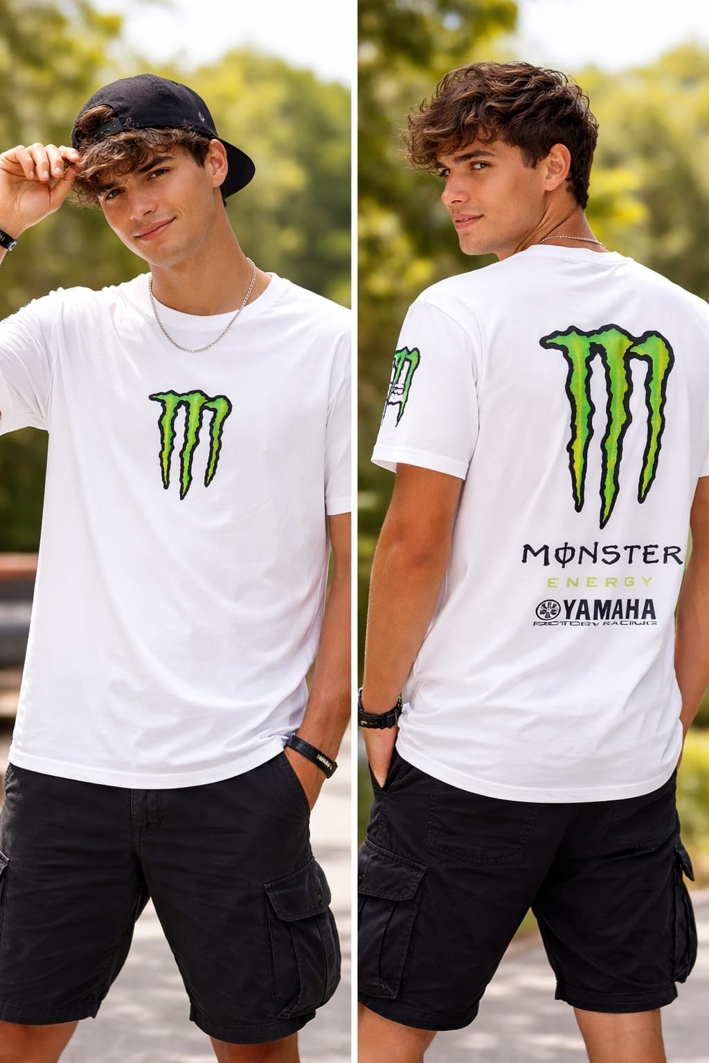 Remera Monster Blanca - Imagen 2