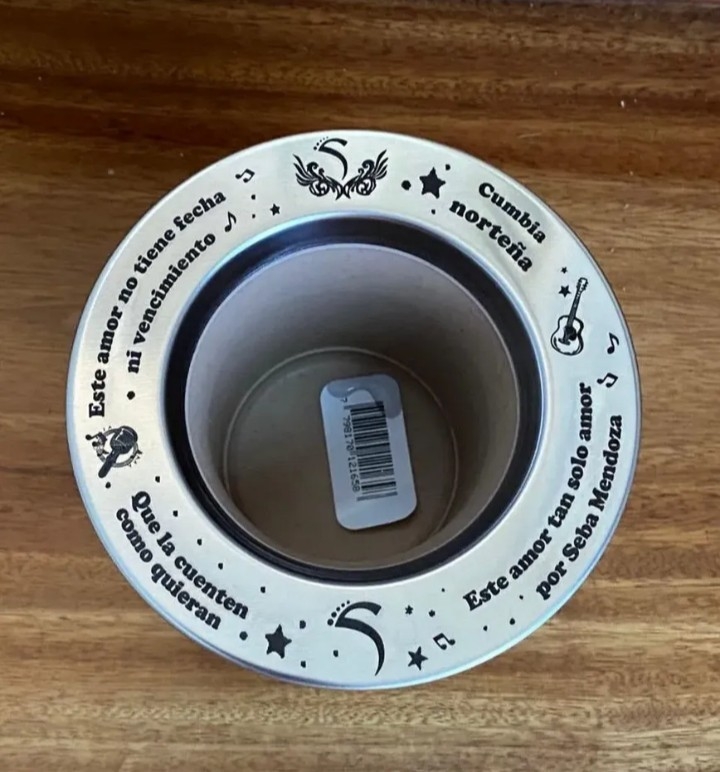 Mate Nativo Bocon Camionero de Pvc Virola de Acero Personalizado con Tu Logo o Frase - Imagen 7