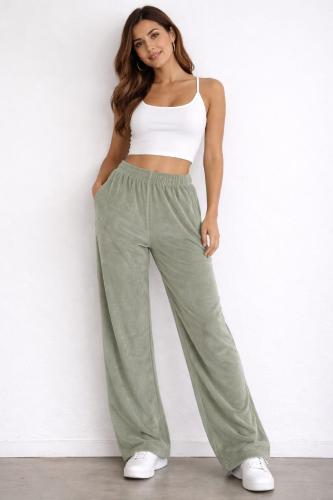 Pantalón Palazo Plush Bifaz - Miniatura 3