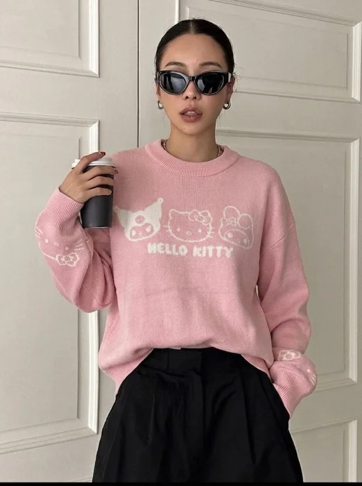 Sweater Hello Kitty - Doble Hilo Bremer