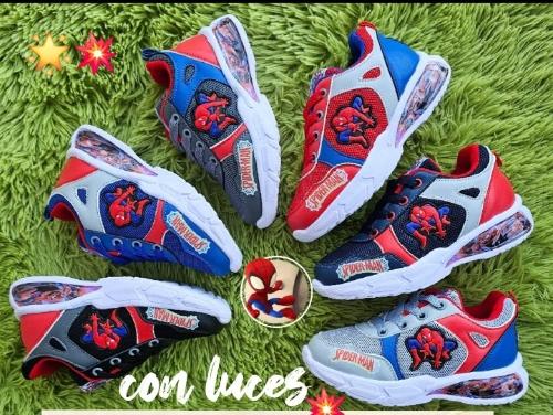 Zapatillas con Luz Hombre Araña