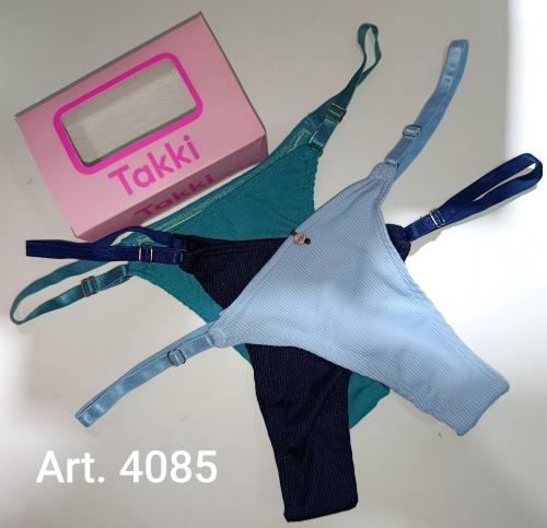 Colaless Regulable de Morley con Detalle de Rosa Takki Art 4085 Pack X3