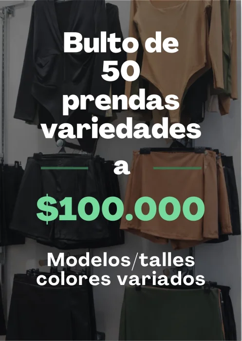 Bulto 50 U. X $100.000