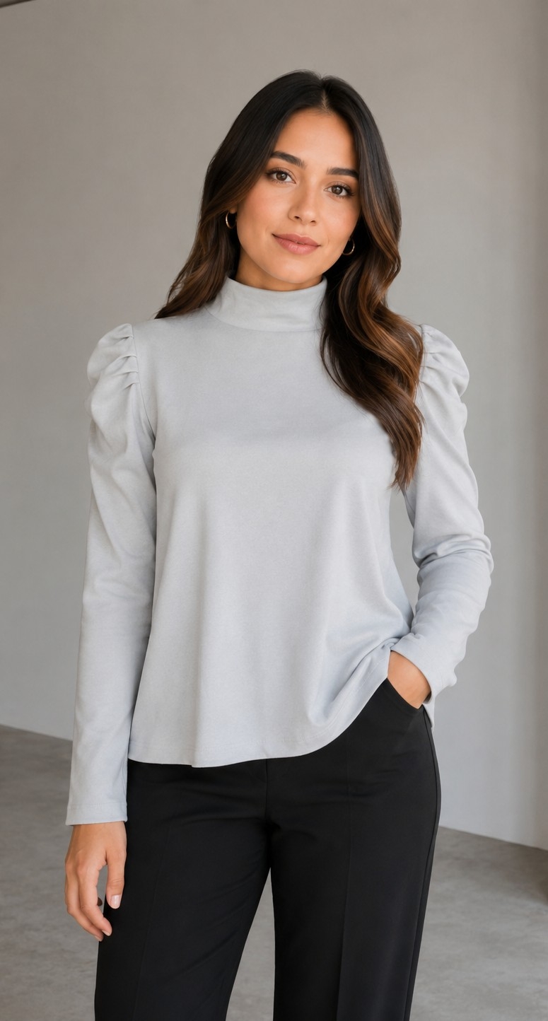 Poleras de Darlon con Manga Princesa - Imagen 3