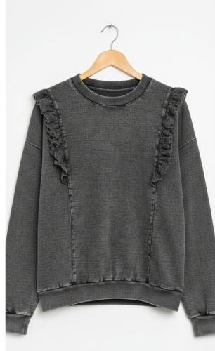 Sweters de Jersey C/ Brodery al Tono /alto Otoño