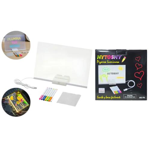 Pizarra Magica Luminosa C/luz  Led 21.2*20*21cm (ac70)
