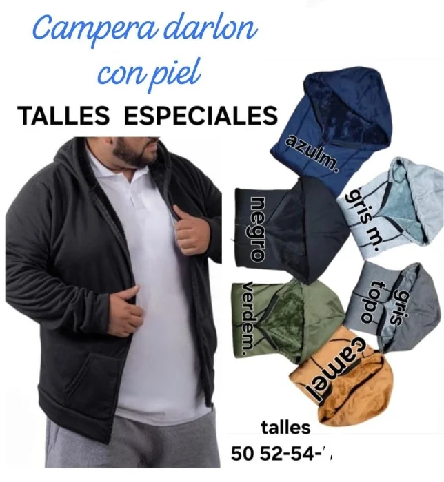 Campera Especiales de Darlon con Piel