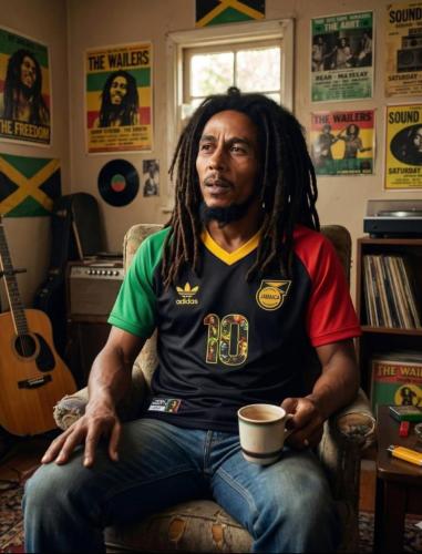 Camiseta Jamaica (bob Marley #10) - Miniatura 4