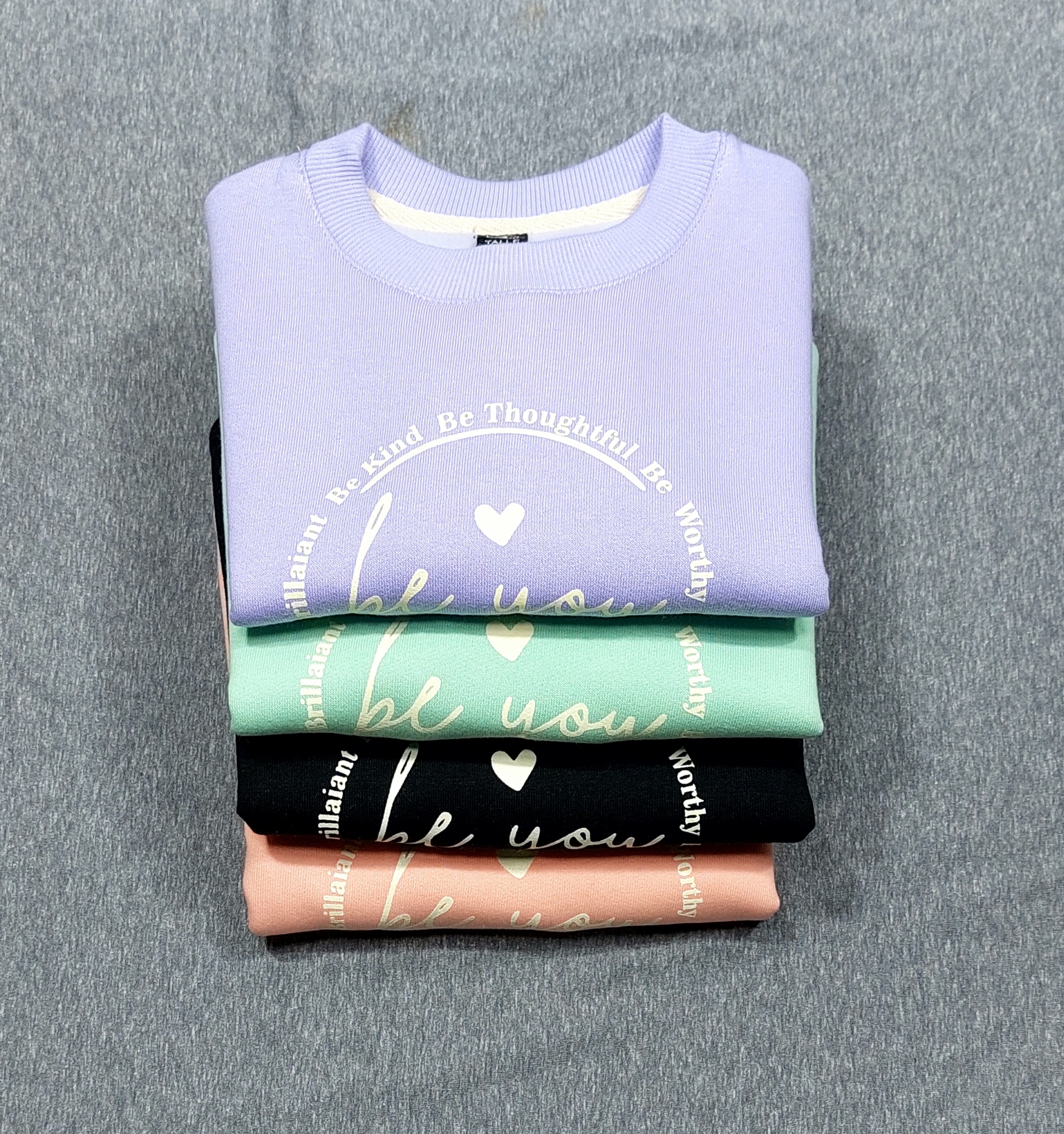 Buzos Nenas Boxi Fit ( 100% Frisa Algodón Peinado ) - Imagen 2