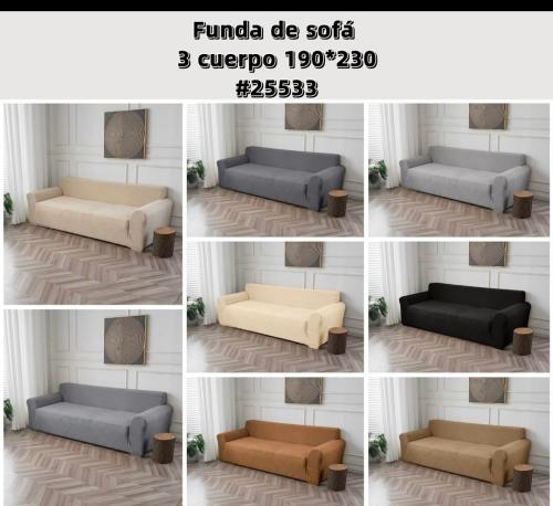 Cubre Sillón 3 Cuerpos City Blanco - Miniatura 2