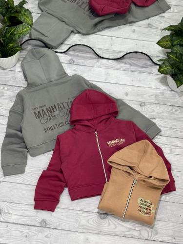 Campera Estampada Crop