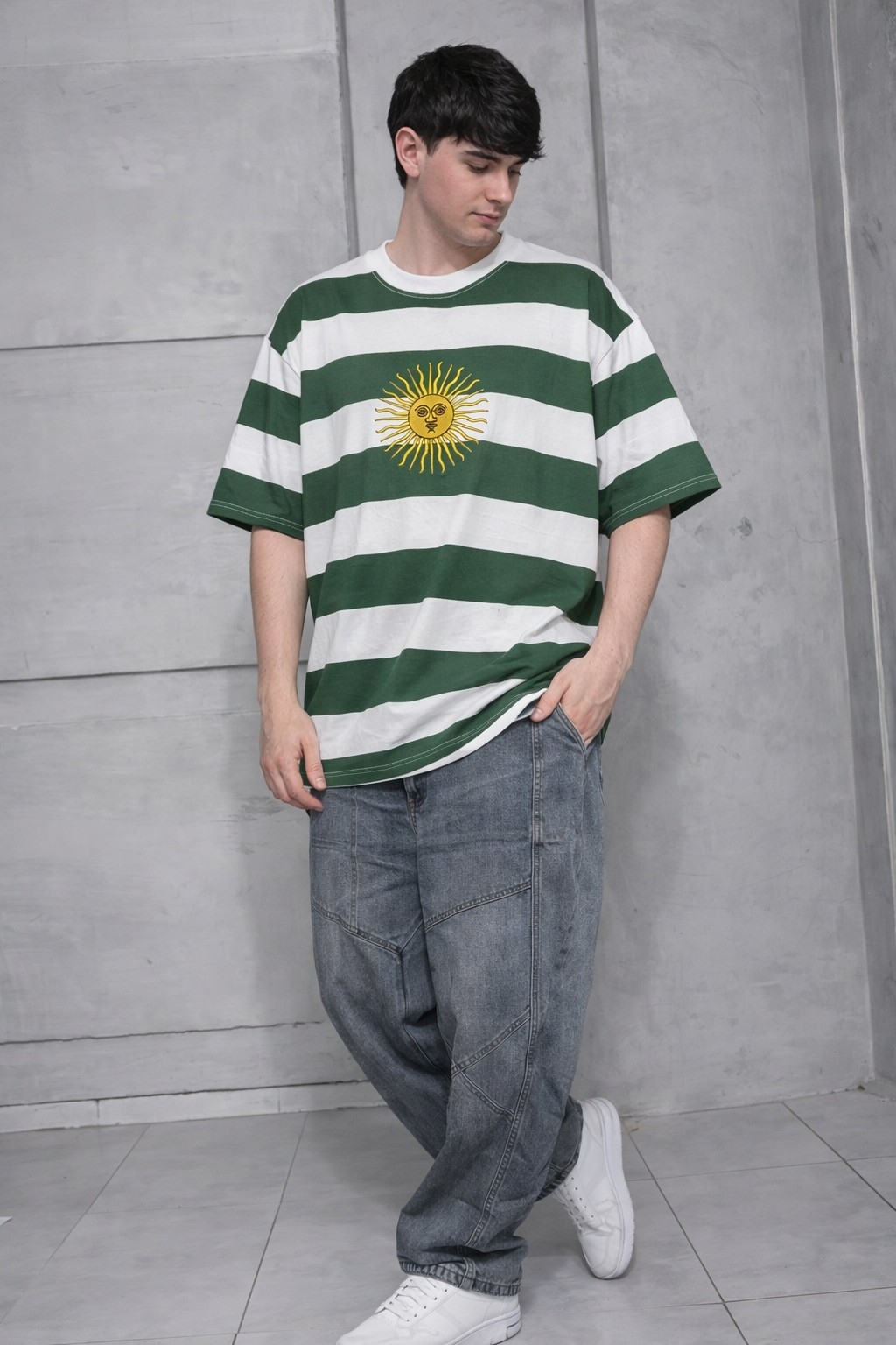 Remera Oversize Sol de Mayo - Imagen 2