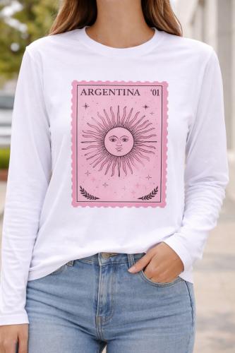 Camiseta Manga Larga Argentina