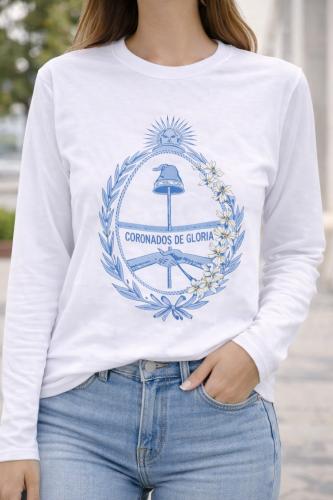 Camiseta Escudo Argentina