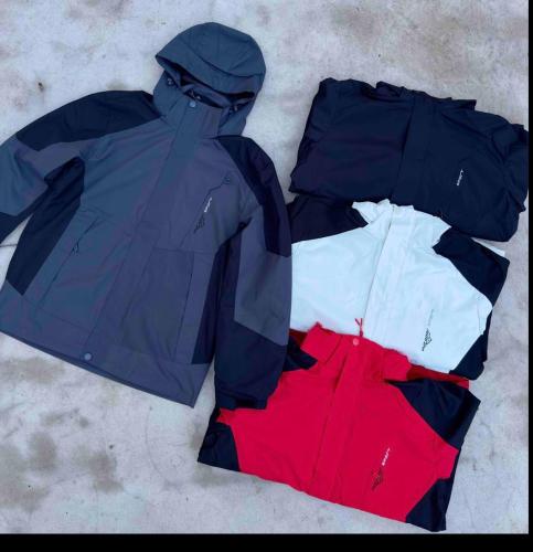 Campera  Importada Rompeviento Impermeable con Piel - Miniatura 7