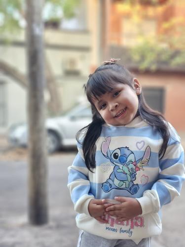 Buzos de Nena Stich Rayados con Strass