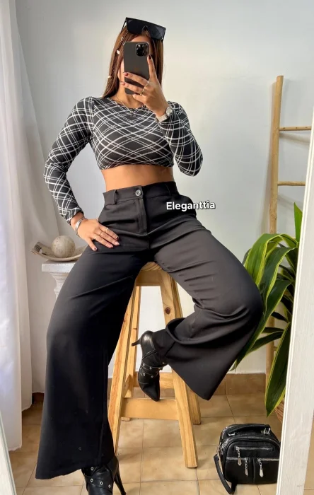 Pantalon Sastrero Liso