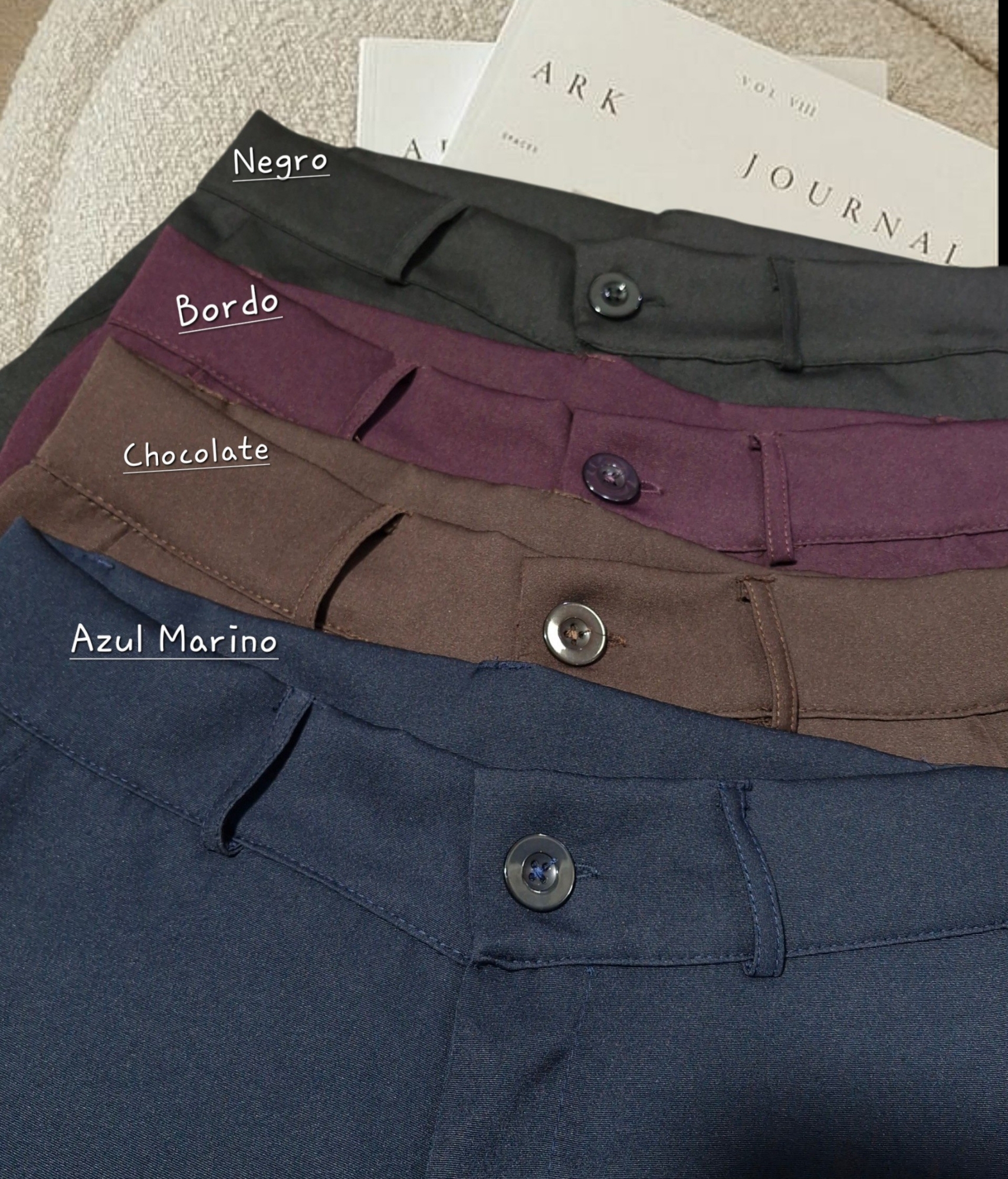 Pantalon Sastrero Liso - Imagen 3