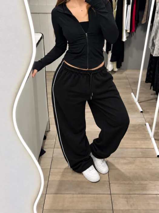 Jogging Baggy con Vena