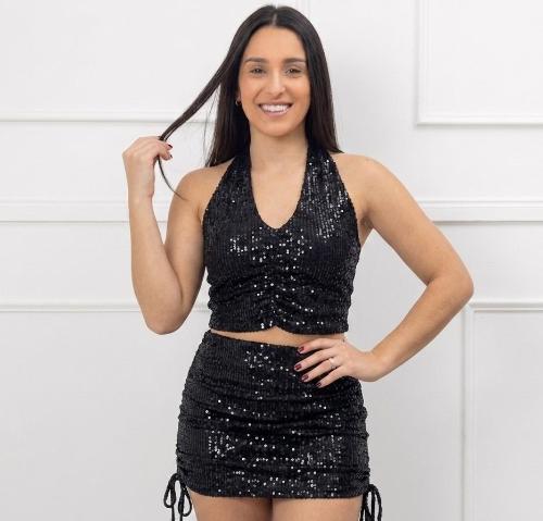 Top Marilyn de Lentejuelas