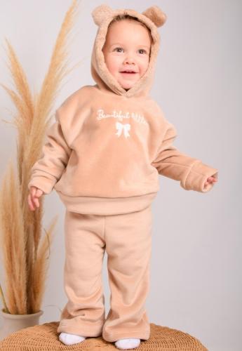 Conjunto Plush con Piel