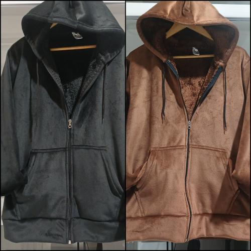 Camperas Plush con Piel - Plush con Piel