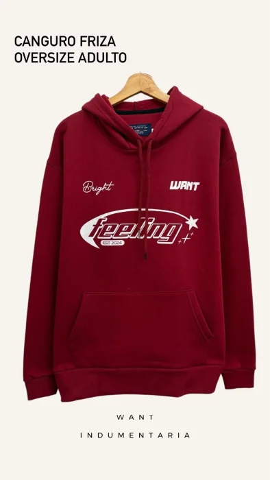 Promo Canguro Oversize  Feeling