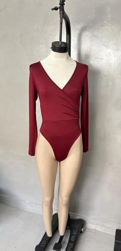 6710 Body Manga Larga Premium Cruzado