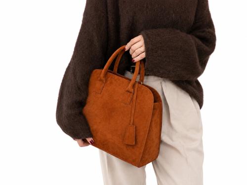 Bolso de Hombro Gamuza Importado