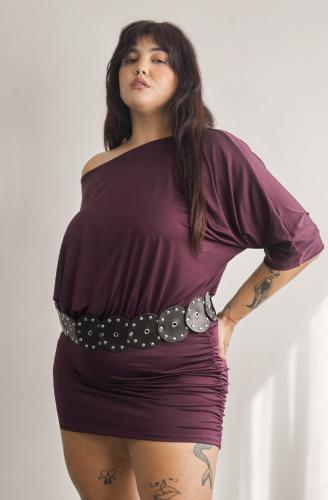 Vestido  Boliche con Frunce  Talle 3,5,7 - Miniatura 2