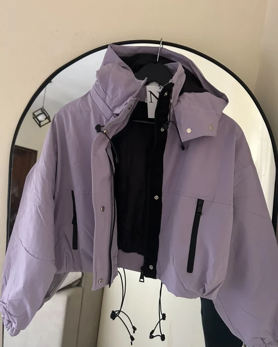 Campera Oversice Yd Rompeviento Dama