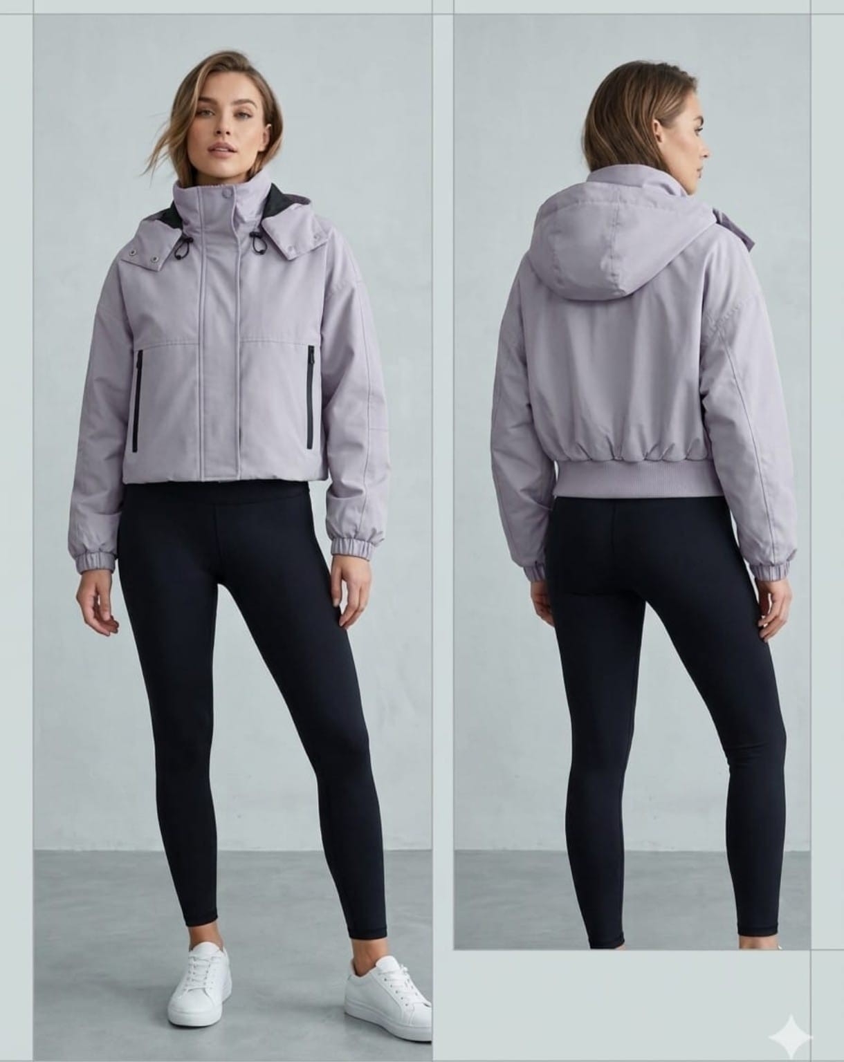 Campera Oversice Yd Rompeviento Dama - Imagen 2