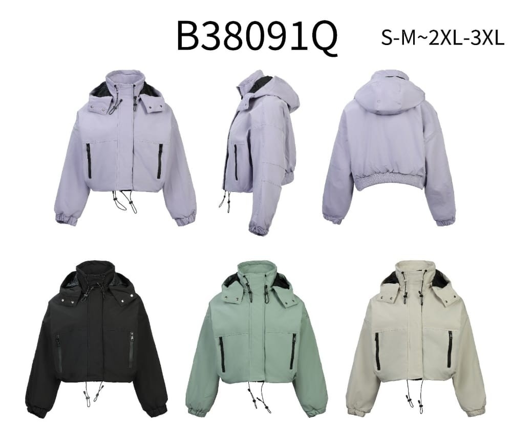 Campera Oversice Yd Rompeviento Dama - Imagen 3