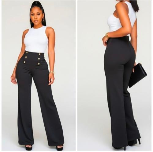 Palazos Oxford sin Cintura Calce Perfecto Microfibra Lycra Frizada