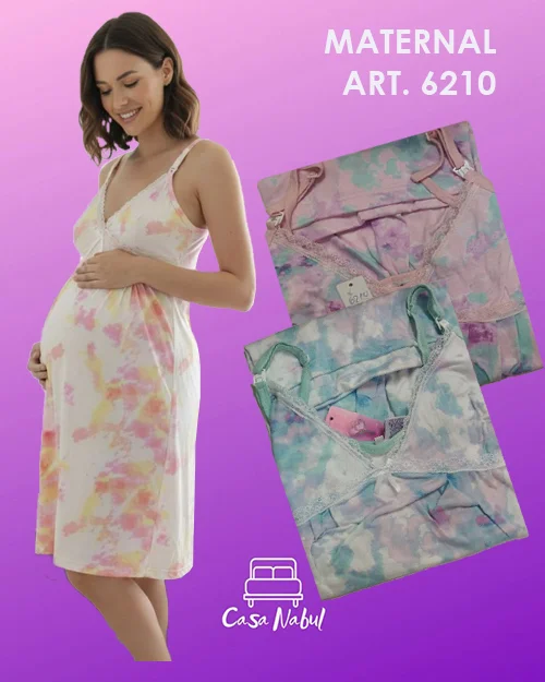 Camisolín Maternal Vizcosa Estampado