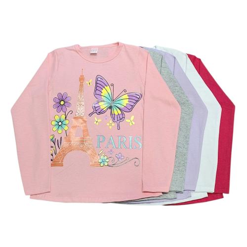 Camiseta Jersey Algodón Estampada Nena