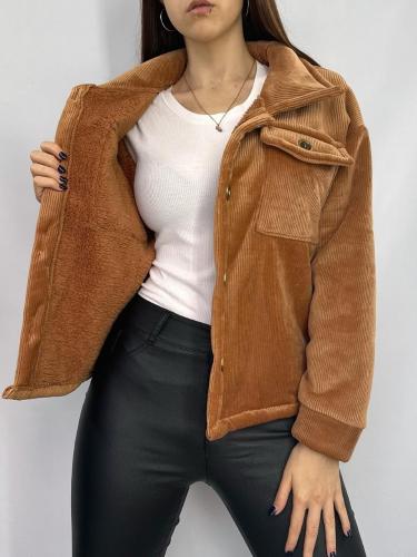 Chaqueta de Corderoy con Corderito - Miniatura 2