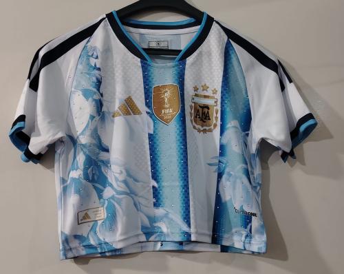 Camiseta de Argentina Floreada - Miniatura 2