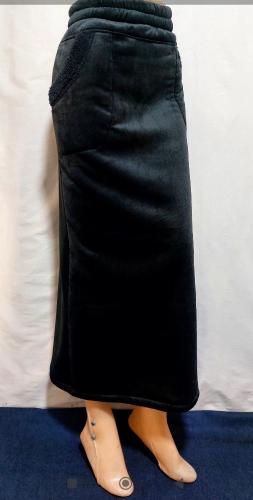 Pollera de Corderoy con Piel
