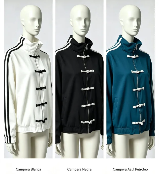 Campera 3 Tiras Chino