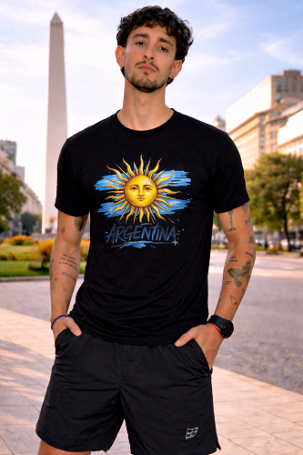 Remera Algodón Peinado Estampas Argentina Ideal Turismo Calidad Premium