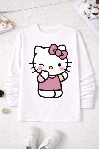 Camiseta Tendencia Niña 100% Algodón
