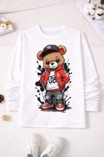 Camiseta Tendencia Niño 100% Algodón - Miniatura 3