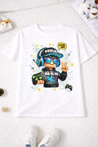 Remera Tendencia Niño Algodón Peinado - Miniatura 4