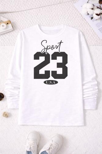 Camiseta Tendencia  Niños Algodón Peinado - Miniatura 2